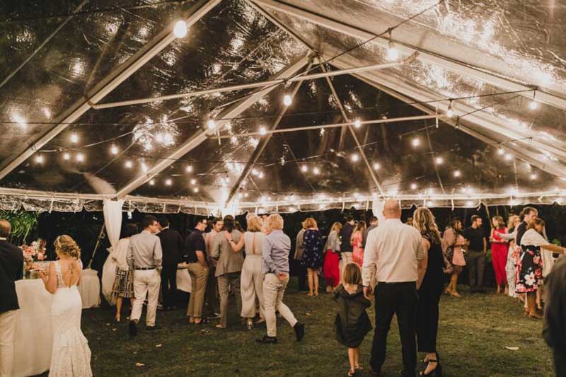 outdoor wedding decoration tent