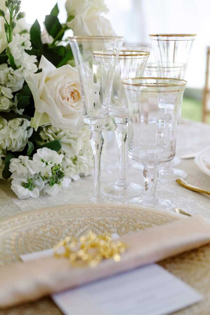 wedding wine glass