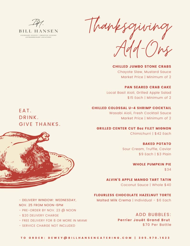 Thankgiving addon flyer