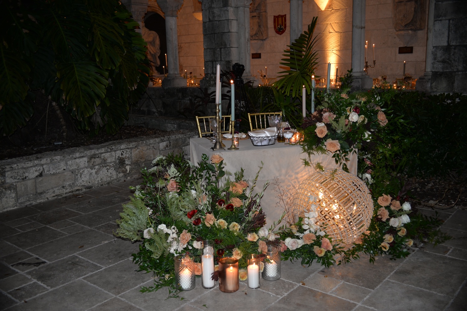 A Regal & Romantic Wedding at the Ancient Spanish Monastery